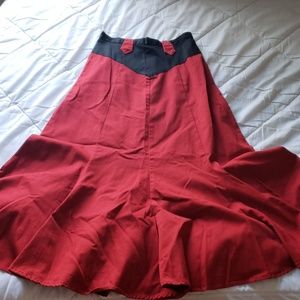 Vintage western skirt